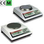 wagi jubilerskie - AD max: 200g&divide;1000g odczyt: 0,001g&divide;0,01g wyświetlacz: LCD